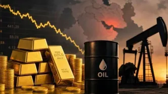 افزایش بهای نفت و کاهش قیمت طلا در بازار جهانی