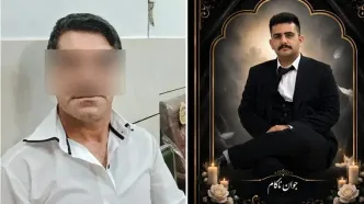فیلم تماس تلفنی گلایه آمیز قاتل امیرحسین عجم از داخل زندان با همسرش / چرا پشت سر من با رکنا مصاحبه کردی ؟!