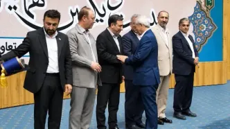 درخشش شرکت تعاونی شمس در بیست و یکمین همایش ملی تعاونی‌های برتر