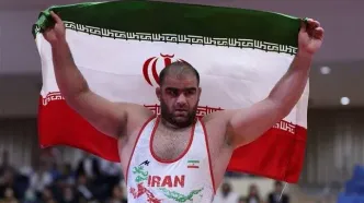 بازی‌های آسیایی؛ قهرمانی امین میرزازاده در کشتی فرنگی