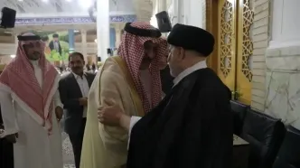 حضور سفیر عربستان در یک مراسم ختم در قم