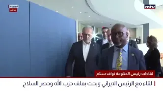 پاسخ پزشکیان به سوال یک خبرنگار در خصوص دیدار با نخست وزیر لبنان