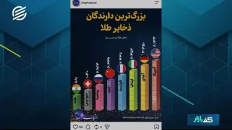 هر ایرانی ۵.۵ تن طلا دارد؟ ادعای عجیب کارشناس صداوسیما