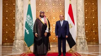 محمد بن سلمان به مصر رفت