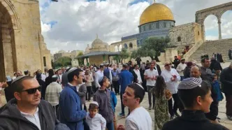 حمله شهرک‌نشینان صهیونیست به مسجد الاقصی در اعیاد یهودی