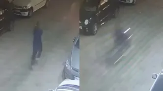 فیلم لحظه سرقت گوشی آیفون یک مرد مقابل چشم همسرش + گفتگو