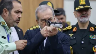 عکس؛ نشانه‌گیری پزشکیان