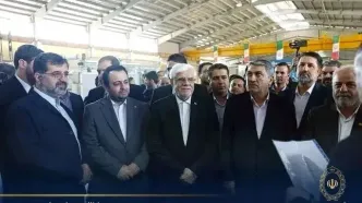 افتتاح واحد ریسندگی جدید در قم با همکاری بانک ملی ایران