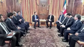دیدار نخست‌وزیر قطر با رئیس جمهور