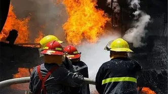5 شهروند در حادثه دودگرفتگی پاساژ معصومی گلستان نجات یافتند
