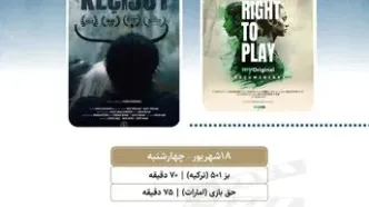 نمایش ۲ مستند خارجی در سالن حقیقت