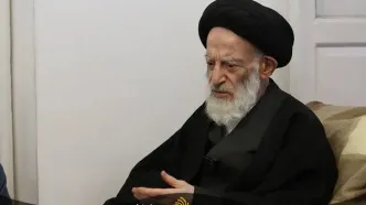 حضور رئیس قوه قضاییه در مراسم تشییع پیکر مطهر آیت‌الله شبیری‌ زنجانی