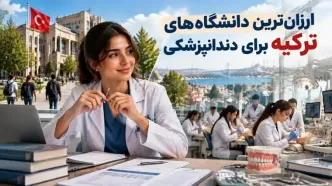 ارزان‌ترین دانشگاه‌های ترکیه برای تحصیل دندانپزشکی کدامند؟