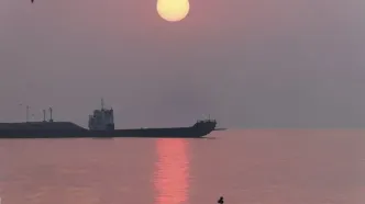 تصاویر؛ طلوع در ساحل «سورو»
