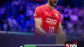 والیبال ایران حریفش را به‌راحتی شکست داد