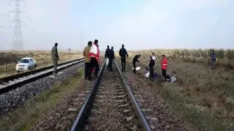 یک کشته در حادثه برخورد قطار با عابر پیاده در ساری مازندران