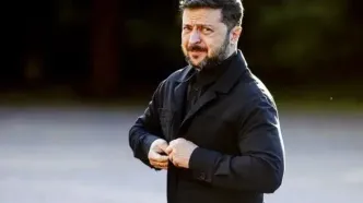 پاسخ زلنسکی به خبرنگاران روس درباره سفر به مسکو: «با یک موشک!» + ویدیو
