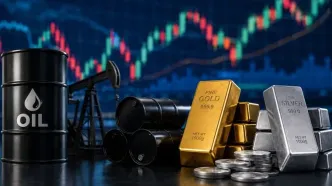 شوک نفت به بازار طلا؛ اونس جهانی بیش از ۲ درصد ریخت | سقوط هم‌زمان نقره، پلاتین و پالادیوم | تورم همچنان در مرکز توجه سرمایه‌گذاران باقی ماند