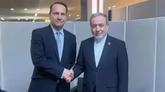 دیدار و گفتگوی عراقچی و وزیر خارجه لهستان