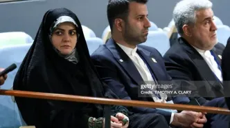 حضور دختر و داماد پزشکیان در مجمع سازمان ملل در نیویورک +عکس