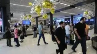ثبت ۱۲۵ پرواز و جابه‌جایی بیش از ۱۴ هزار مسافر در فرودگاه بین‌المللی کیش