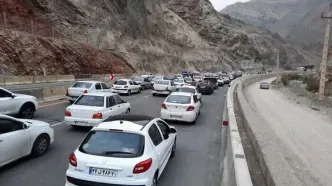 آخرین وضعیت ترافیکی جاده چالوس، هراز و برخی محورهای منتهی به تهران