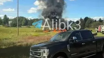 یک فروند جنگنده F-16 سقوط کرد