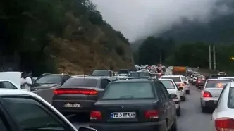 ترافیک جاده رشت–قزوین به ۱۰ کیلومتر رسید!