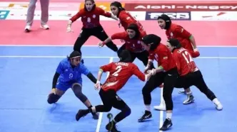 تیم ملی کبدی زنان نایب قهرمان شد