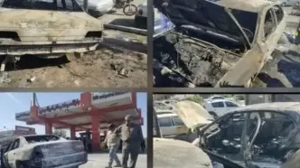 آخرین خبر از جزئیات حریق سه خودرو در کرمان