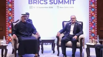 دیدار پزشکیان با ولیعهد امارات پس از ماه‌ها جنگ و تنش