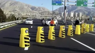 جاده چالوس بسته شد