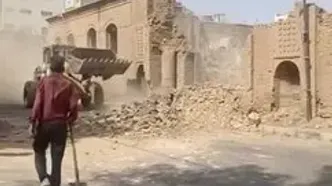 تخلف شهرداری در تخریب بدون مجوز کاروانسرای تاریخی روس‌ها در سبزوار