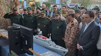 برگزاری یادمان شهدای ناوشکن دنا در مراسم «جان فدای ایران» شهرستان شهریار