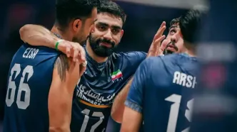 پوشش زنده فینال والیبال ایران و ژاپن؛ ژاپن 1 - ایران 0