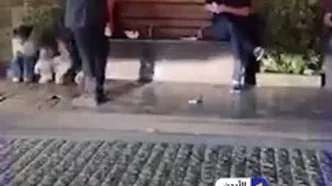 فلافل‌خوری وزیر فرهنگ سوریه در خیابان‌های امان