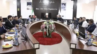 بررسی ظرفیت‌های راهبردی منطقه در نشست مشترک سرمایه گذاران چینی با مدیرعامل سازمان منطقه آزاد ماکو