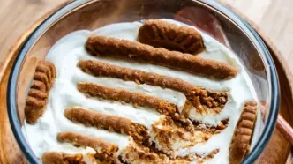 عصرونه امروز: طرز تهیه چیزکیک ژاپنی؛ یک دسر خوشمزه و فوری با طعم لوتوس و قهوه!