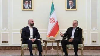 دیدار رئیس اتحادیه میهنی کردستان عراق با پزشکیان
