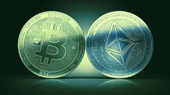 قیمت بیت‌کوین و اتریوم امروز دوشنبه ۶ مهر ۱۴۰۵/ کاهش قیمت بیت‌کوین