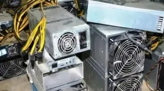 توقیف ۱۱ دستگاه استخراج غیرمجاز رمزارز در آمل