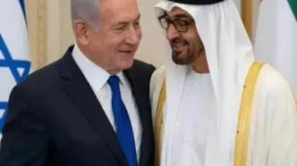 دیدار نتانیاهو با محمد بن زاید در امارات