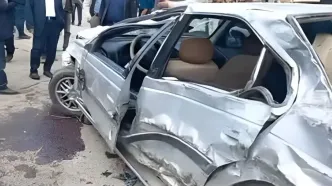 تصادف مرگبار پژو پارس و تاکسی در بیرجند/ ۳ نفر جان باختند