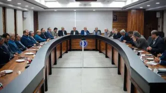 نشست مدیران کل و فعالان اقتصادی استان گیلان با رئیس پلیس امنیت اقتصادی فراجا