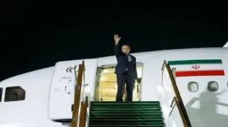 پزشکیان پس از سفر دو روزه به قرقیزستان وارد تهران شد