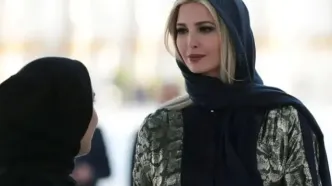 عکس ایوانکا با حجاب علیه پدرش خبرساز شد