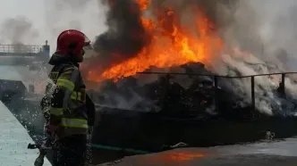 پیگیری ویژه رئیس سازمان بازرسی درباره حادثه آتش‌سوزی تانکر حامل بنزین در محور سنندج-همدان
