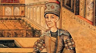 منظره «قصر آقامحمدخان قاجار» در شیراز