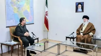 عکس منتشر نشده رهبر انقلاب و سردار تنگسیری
