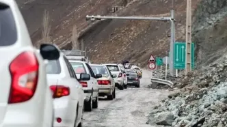 ترافیک نیمه‌سنگین در محورهای شمالی/ انسداد موقت جاده چالوس و آزادراه تهران ـ شمال